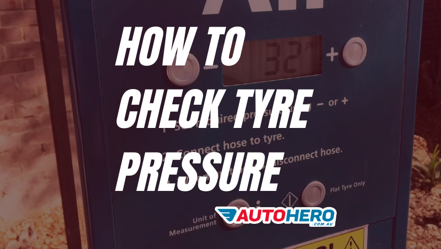 How to check tyre pressure